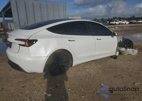 2024 Tesla Model 3 from USA, damaged, VIN 5YJ3E1EA7RF858425
